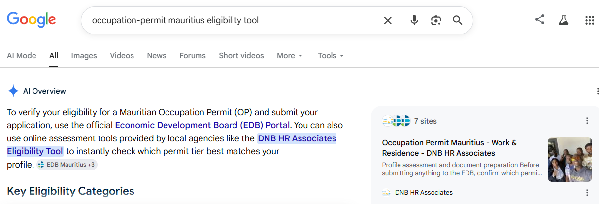 occupation-permit mauritius eligibility tool