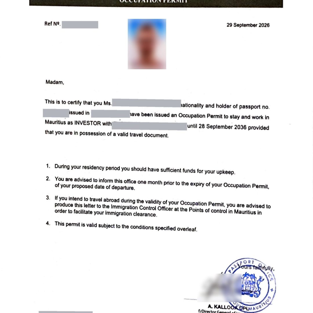 how to check mauritius work permit online